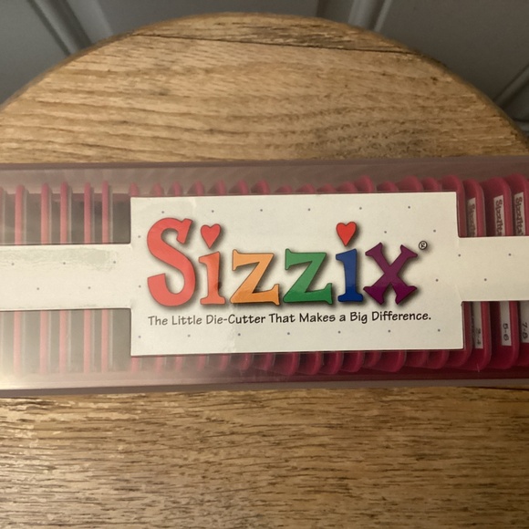 NEW Sizzix Sizzlits Girls are Weird Die set Alphabet and Numbers - Picture 2 of 4